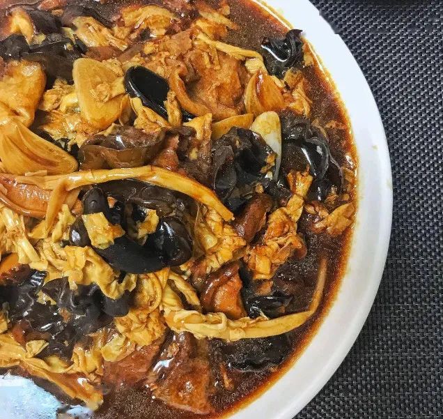 鹵汁面筋 鹵汁面筋